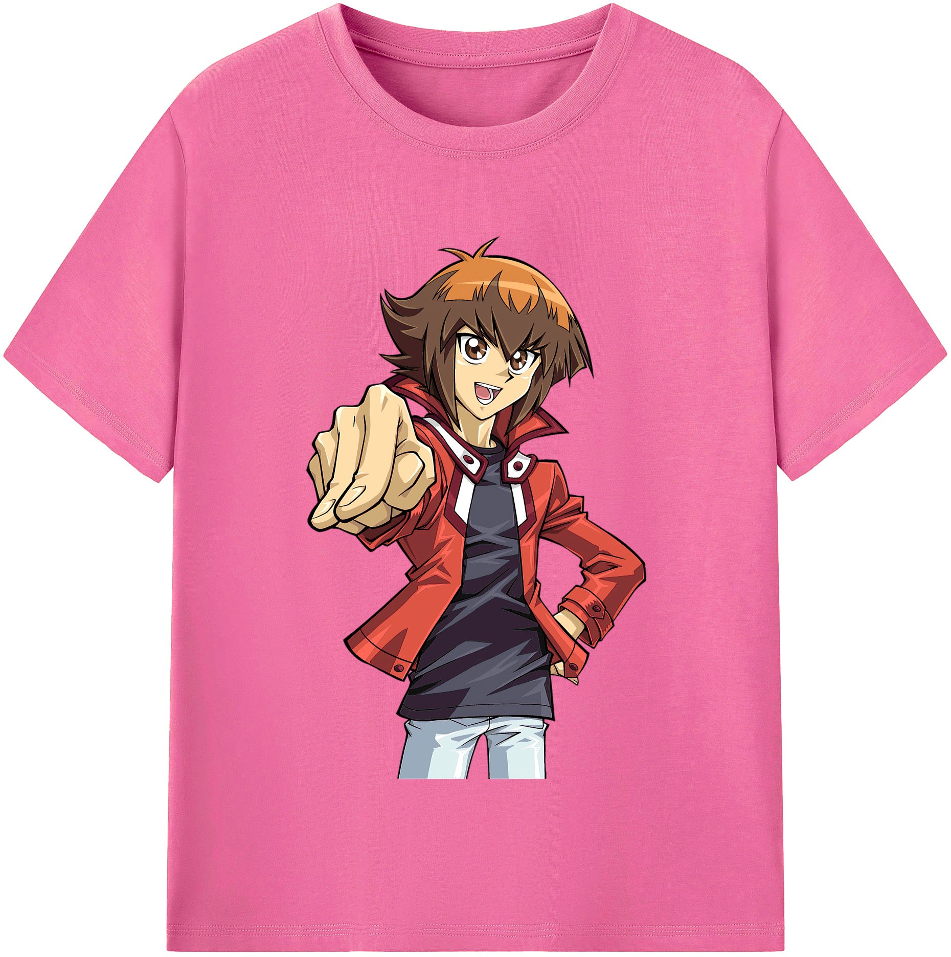 （画像用） 遊☆戯☆王 Yu-Gi-Oh! レディースカジュアルプリントTシャツ（綿100％）